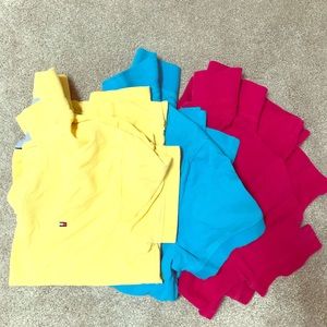 Three TOMMY Men’s Polos